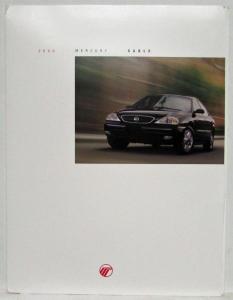 2000 Mercury Sable Press Kit