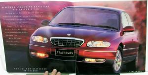 1999 Holden Statesman & Caprice Dealer Australian Market Prestige Sales Brochure