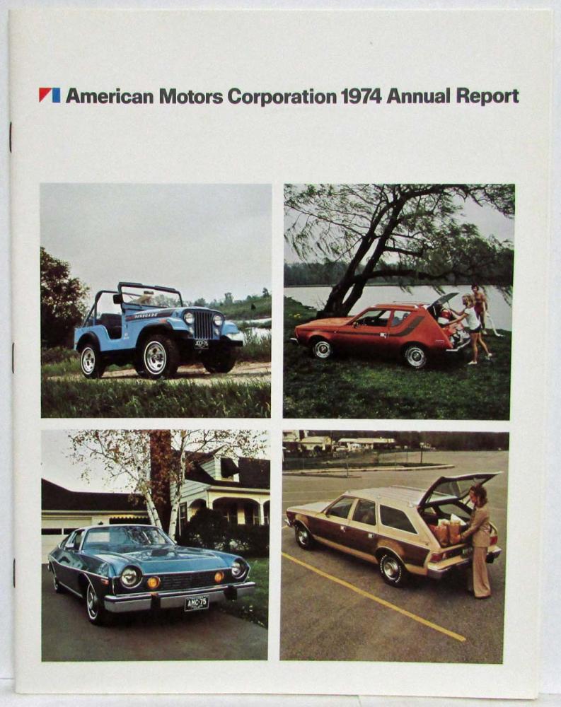 1974 American Motors Corporation Annual Report