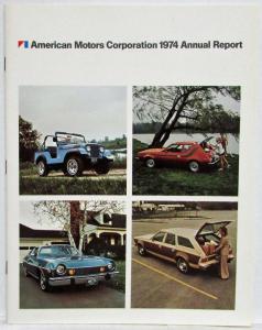 1974 American Motors Corporation Annual Report