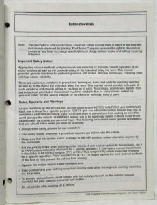 2003 Ford 6.0L Diesel Powertrain Control Emissions Diagnosis Service Manual -Rev