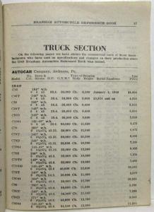 1949 Branham Automobile Reference Book - May Supplement Includes Travel Trailers