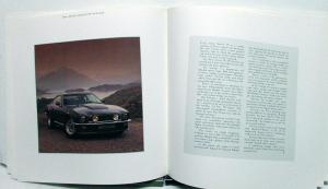 1986-1987 Aston Martin Dealer Sales Brochure V8 Saloon Volante Vantage Lagonda