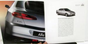 2000 Alfa Romeo Foreign Dealer Sales Brochure German Text Full Line