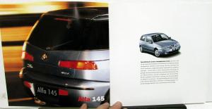 2000 Alfa Romeo Foreign Dealer Sales Brochure German Text Full Line