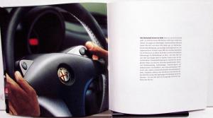 2000 Alfa Romeo Foreign Dealer Sales Brochure German Text Full Line