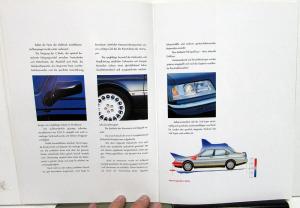1993 Alfa Romeo 164 Super Foreign Dealer Sales Brochure German Text