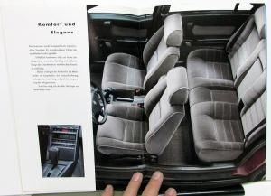 1993 Alfa Romeo 164 Super Foreign Dealer Sales Brochure German Text