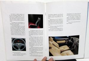 1993 Alfa Romeo 164 Super Foreign Dealer Sales Brochure German Text