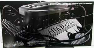 1986-1987 Alfa Romeo Dealer Sales Brochure Milano Models Large