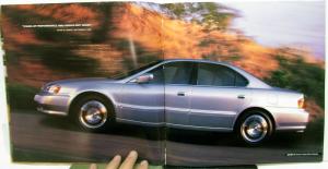 2000 Honda Acura TL Dealer Prestige Sales Brochure Features Options Specs