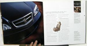 2000 Honda Acura TL Dealer Prestige Sales Brochure Features Options Specs