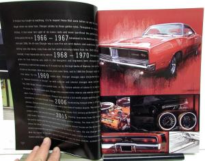 2015 Dodge Charger RT Hellcat Dealer Sales Brochure Original Hemi Scat Pack