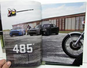 2015 Dodge Charger RT Hellcat Dealer Sales Brochure Original Hemi Scat Pack