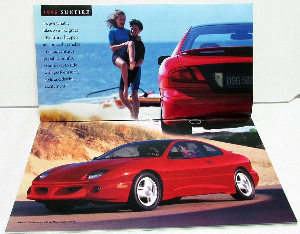 1997 Pontiac Driving Excitement Brochure Firebird Grand Prix Grand Am Sunfire 