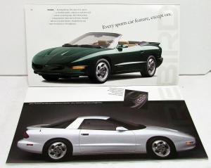 1995 Pontiac Dealer Prestige Sales Brochure Full Line Firebird Grand Prix Large