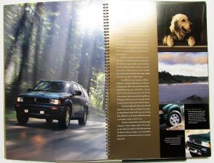 1996 Oldsmobile Bravada Dealer Prestige Sales Brochure Spiral Bound Large
