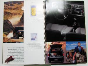 1996 Oldsmobile Bravada Dealer Prestige Sales Brochure Spiral Bound Large