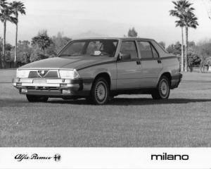 1987 Alfa Romeo Milano Press Photo 0004