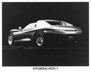 1993 Hyundai HCD-1 Concept Car Press Photo 0004