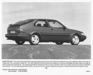1997 Saab 900 Coupe Press Photo 0045