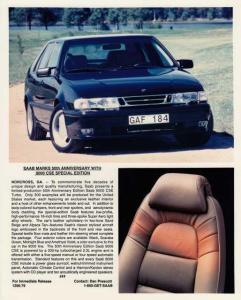 1997 Saab 50th Anniversary Edition 9000 CSE Special Edition Press Photo 0049
