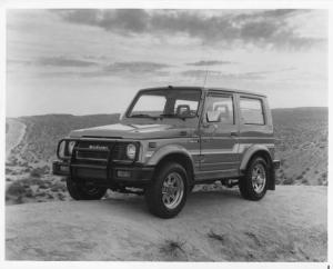 1986 Suzuki Samurai Press Photo and Release 0004