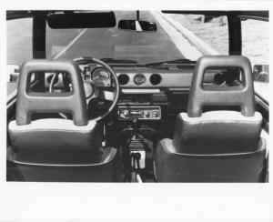 1986 Suzuki Samurai Interior Press Photo and Release 0006