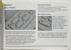 1998 Cadillac Seville Owners Operator Manual