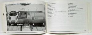 2000 Cadillac Escalade Owners Operator Manual