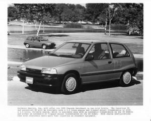 1990 Daihatsu Charade Hatchback Press Photo 0003