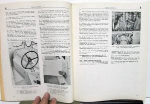 1963 Kaiser Jeep Service Shop Manual Supplement Model FJ-3 Post Office Fleetvan