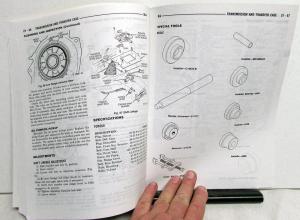 1996 Jeep Cherokee Dealer Service Shop Repair Manual Supplement Book Original