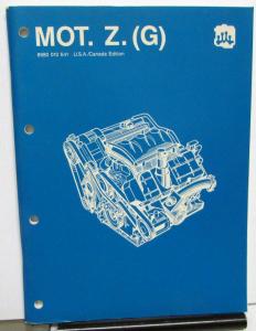 1988 Eagle Jeep Dealer Component Service Shop Manual 3.0L Six Cylinder Engine