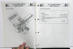 1988 Eagle Jeep Dealer Component Service Shop Manual 3.0L Six Cylinder Engine