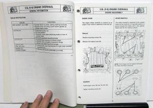 1988 Eagle Jeep Dealer Component Service Shop Manual 3.0L Six Cylinder Engine