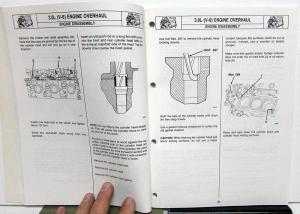1988 Eagle Jeep Dealer Component Service Shop Manual 3.0L Six Cylinder Engine
