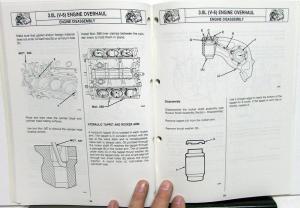 1988 Eagle Jeep Dealer Component Service Shop Manual 3.0L Six Cylinder Engine