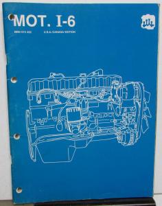 1986 AMC Jeep Dealer Component Service Shop Manual 4.0/4.2L Six Cylinder Engine