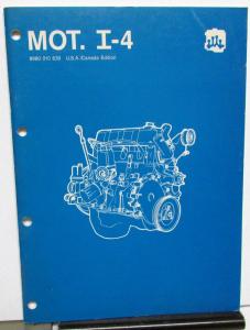 1988 Eagle Jeep Dealer Component Service Shop Manual 2.5L Four Cylinder Engine