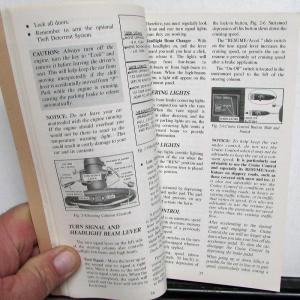 1981 Cadillac Fleetwood Brougham & DeVille Owners Operator Manual