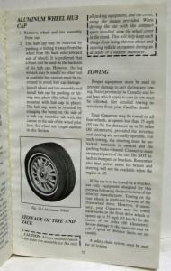 1983 Cadillac Cimarron Owners Operator Manual