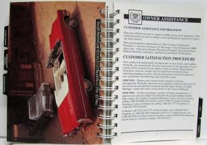 1995 Cadillac DeVille Owners Operator Manual