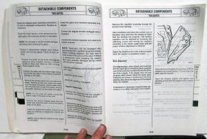 1984 Jeep Grand Wagoneer/Truck Dealer Bodywork Service Manual M.R.256 Repair