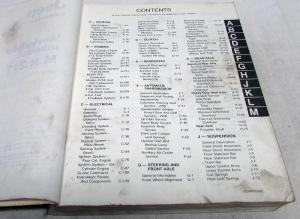 1985 Jeep Comanche Dealer Mechanical Service Shop Manual M.R.277 Orig