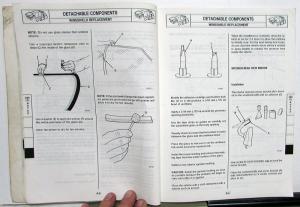 1986 Jeep Wrangler/YJ Dealer Bodywork Repair Workshop Manual M.R.280 Orig