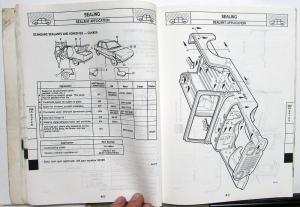 1986 Jeep Wrangler/YJ Dealer Bodywork Repair Workshop Manual M.R.280 Orig