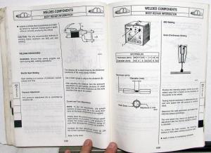 1986 Jeep Wrangler/YJ Dealer Bodywork Repair Workshop Manual M.R.280 Orig