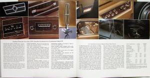 1974 Lincoln Continental Mark IV Sales Brochure Original Oversized