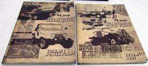 1978 Jeep Technical Service Manual Set Power Plant Body CJ Wagoneer Cherokee